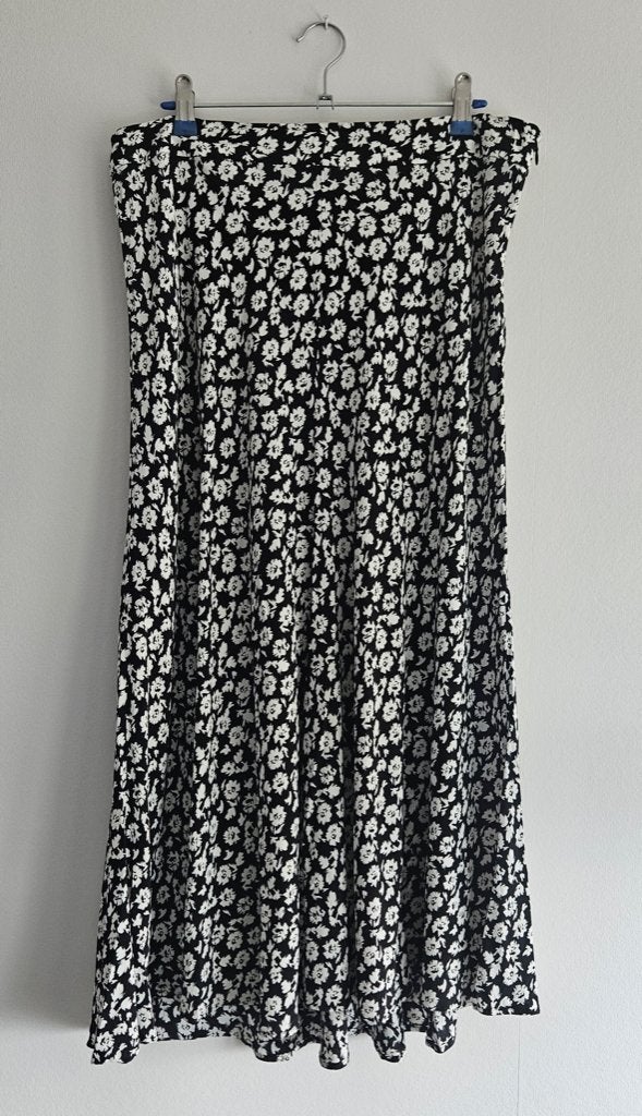 Zara lange rok, Zwart, Maat 46/48 (XL) of groter, Ophalen of Verzenden, Zo goed als nieuw