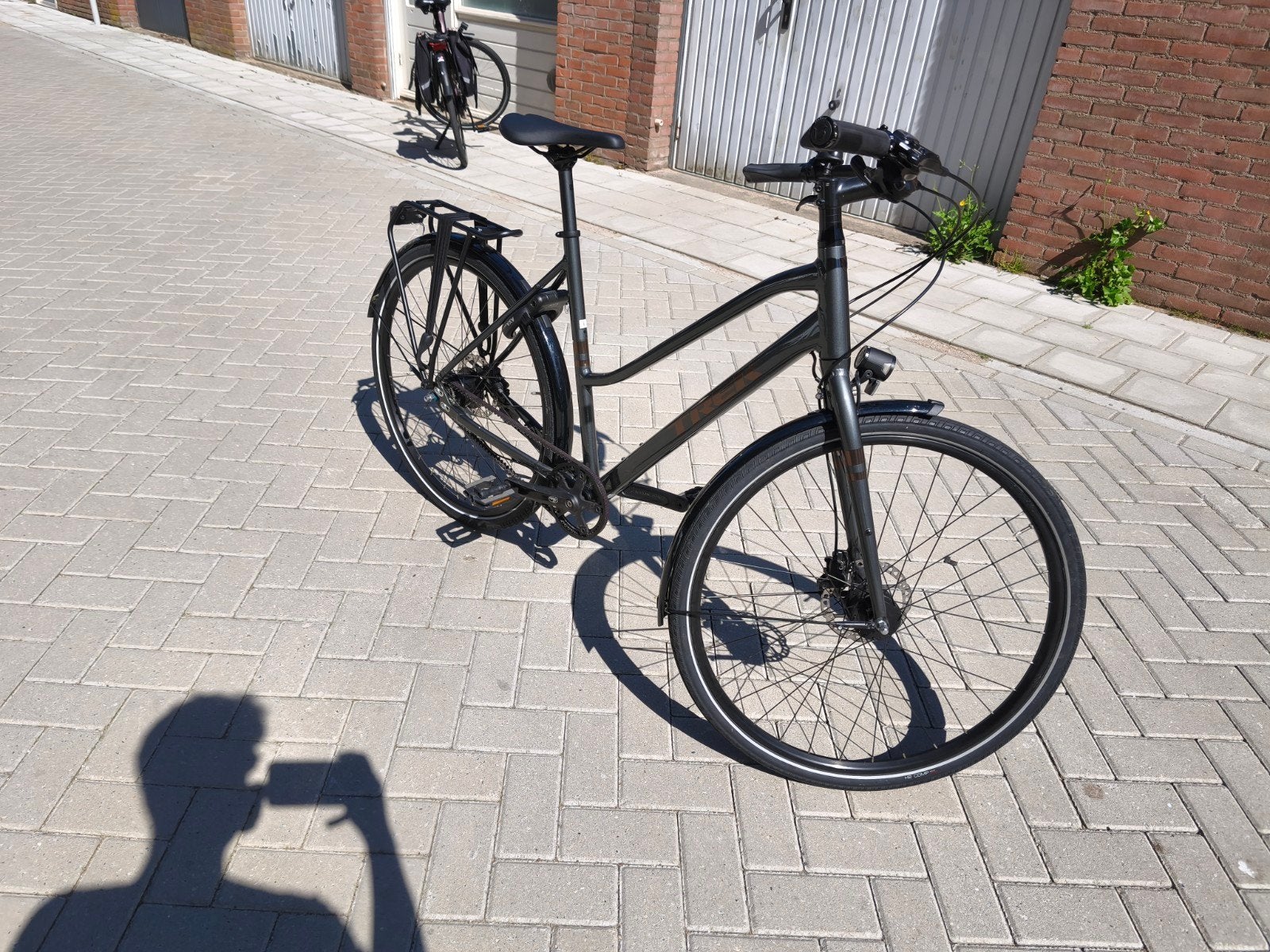 Trek district 4 2023 riemaandrijving, Minder dan 10 versnellingen, 56 cm of meer, Zo goed als nieuw, Ophalen