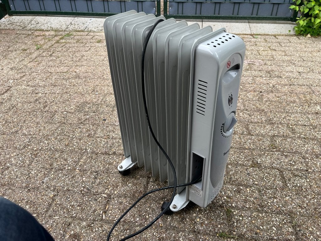 Oliegevulde radiator Sencys 2000W, Overige soorten, Elektrisch, Ophalen of Verzenden, Zo goed als nieuw