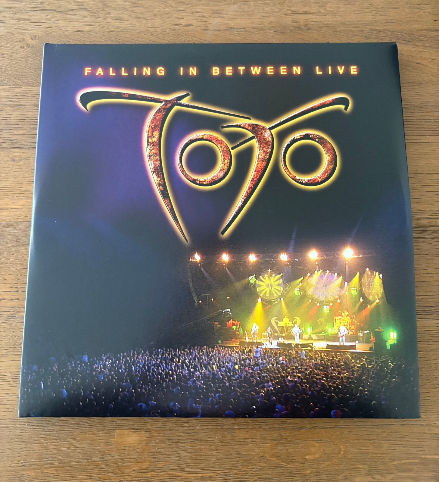 Toto Falling in between live lp, Ophalen of Verzenden, Zo goed als nieuw, 12 inch, Poprock