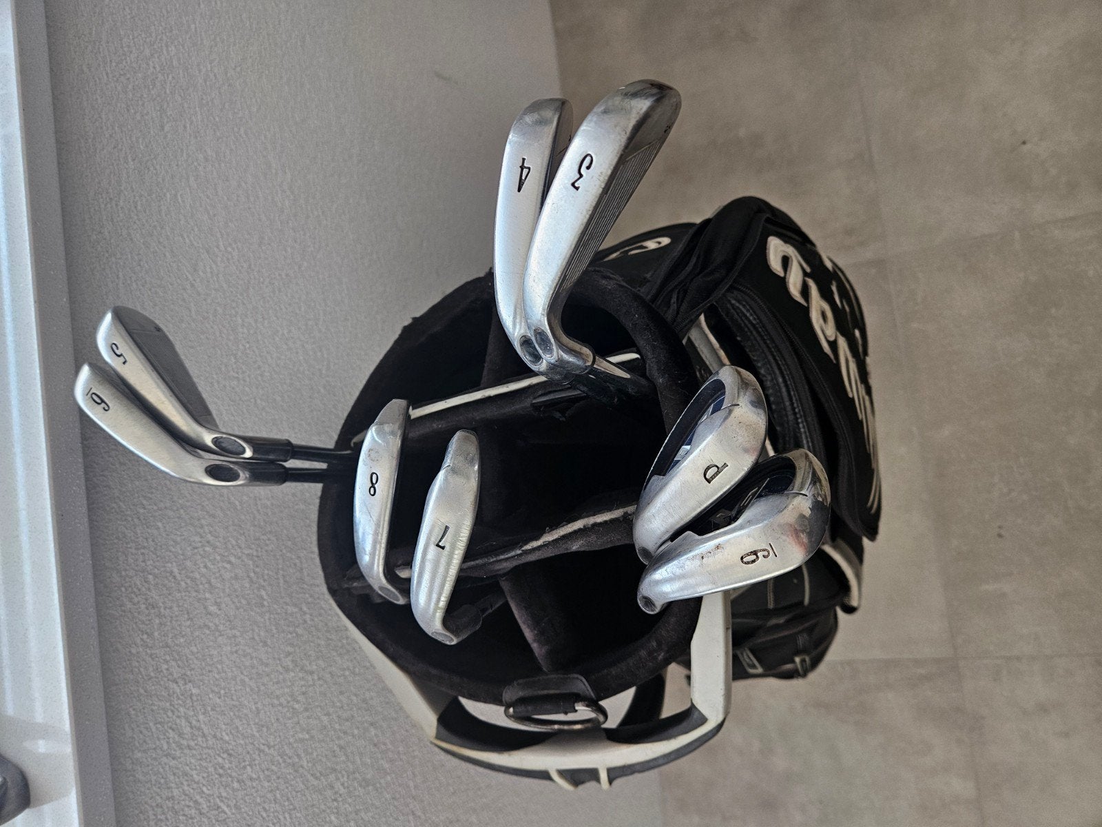 Callaway set ijzers plus grote Callaway tas., Ophalen of Verzenden, Gebruikt, Set, Callaway