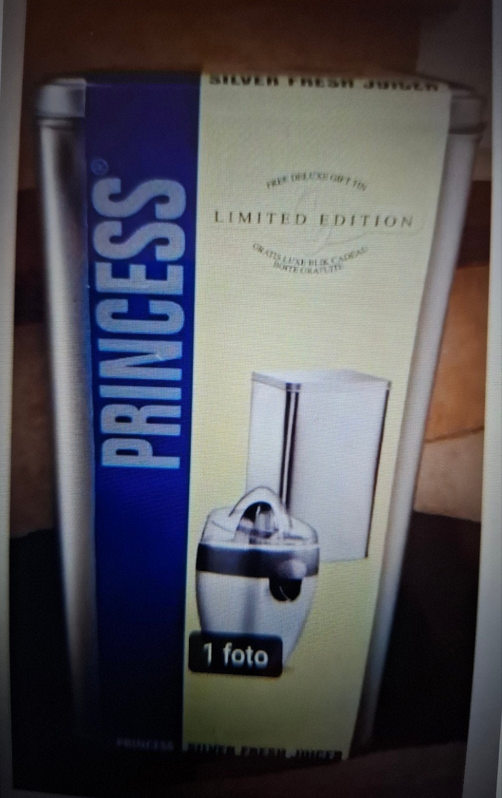 Princess Juicer limited Edition, Witgoed en Apparatuur, Juicers, Nieuw, Citruspers, Ophalen of Verzenden