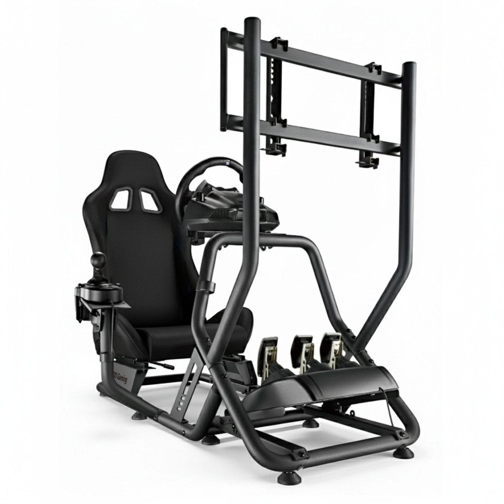 Complete Racing Cockpit Simulator - Zwart, Ophalen, 1 speler, Racen en Vliegen, Nieuw