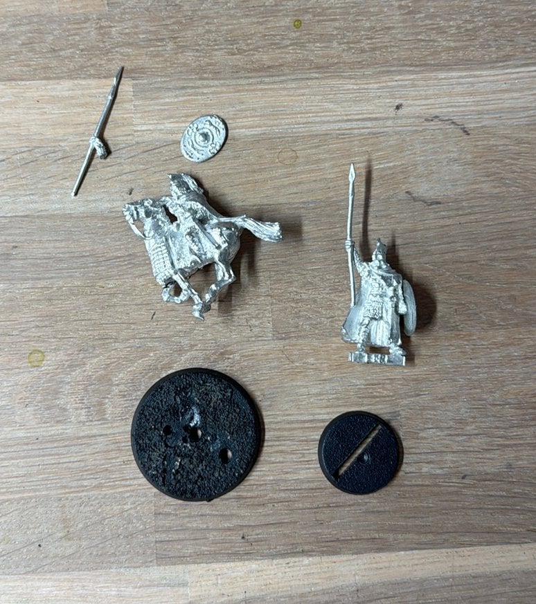 MESBG Eorl the young - on foot & mounted (metal), Ophalen of Verzenden, Zo goed als nieuw