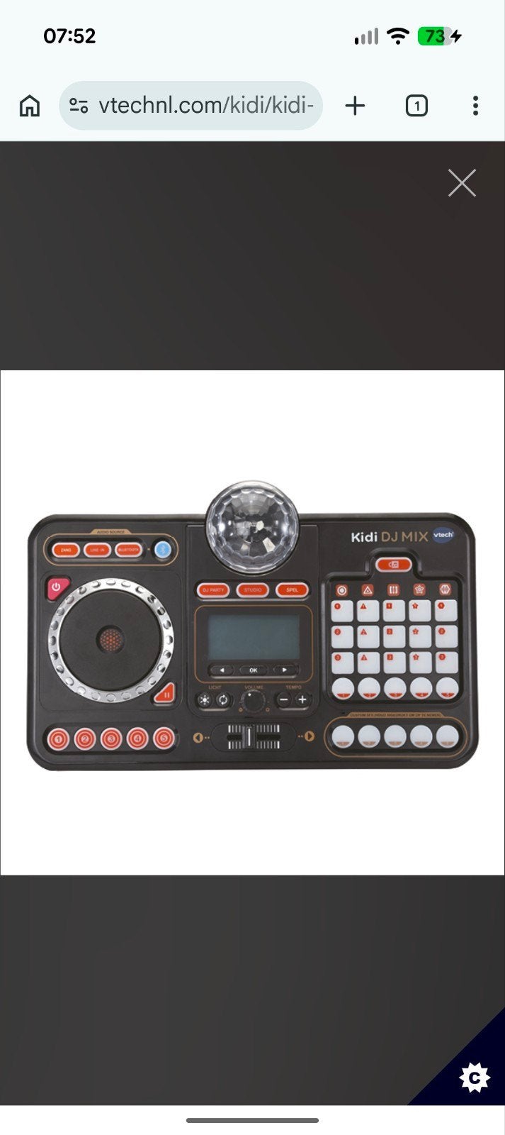 Foto 4 van VTech Kidi DJ Mix - Interactieve DJ-tafel voor kinderen