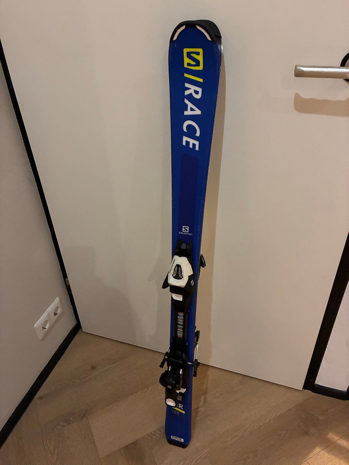Salomon S/RACE JR ski's - 120 cm, Ophalen, Gebruikt, 100 tot 140 cm, Salomon