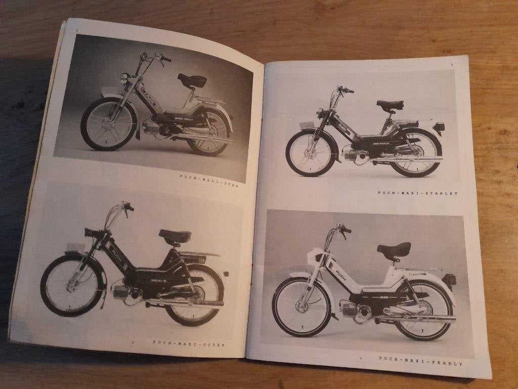 Puch Maxi S 1984 Stokvis documentatie, Ophalen, Gebruikt