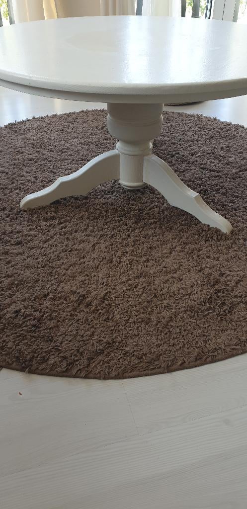Ronde eet tafel plus salon tafel, Huis en Inrichting, Ophalen, Gebruikt, 100 tot 150 cm, 50 tot 75 cm