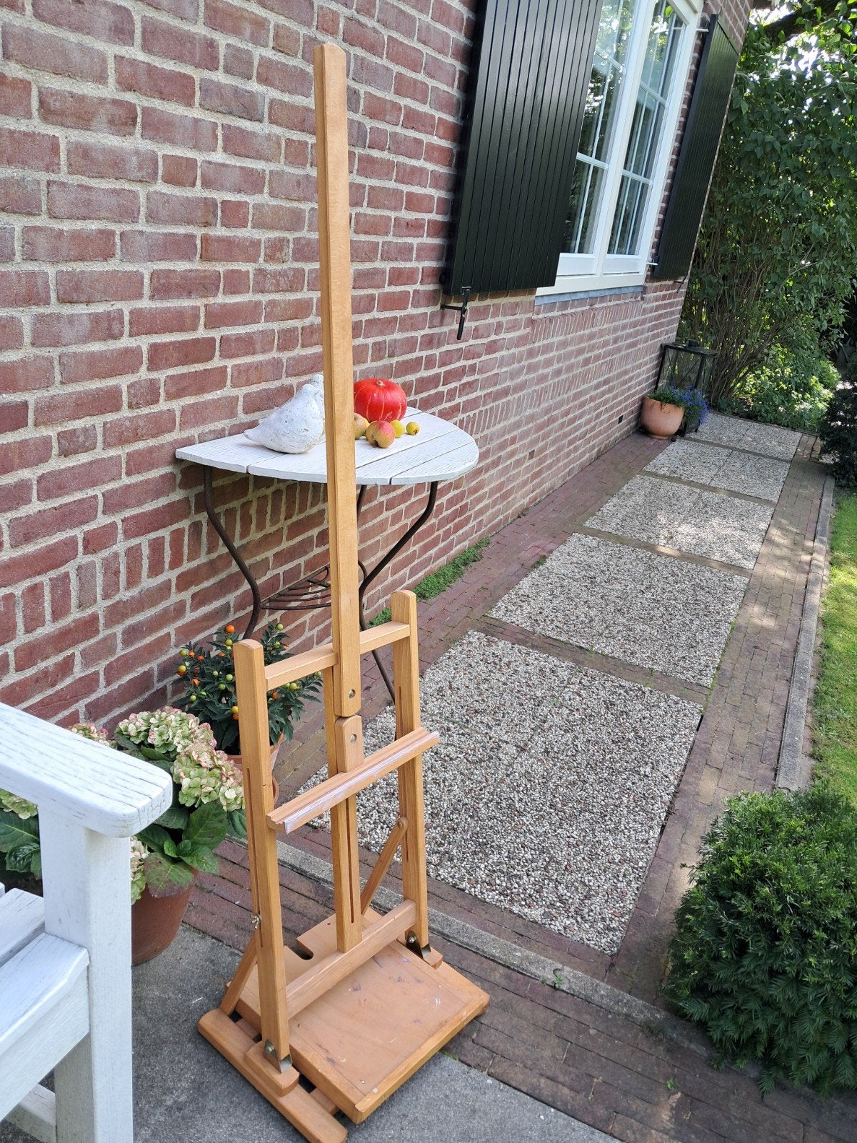 professionele schildersezel, Ophalen, Gebruikt, Ezel
