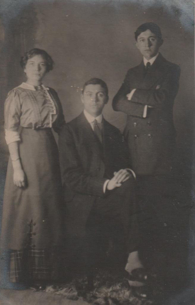 fotokaart   -   familie, Verzamelen, Verzenden, Voor 1940, Zo goed als nieuw