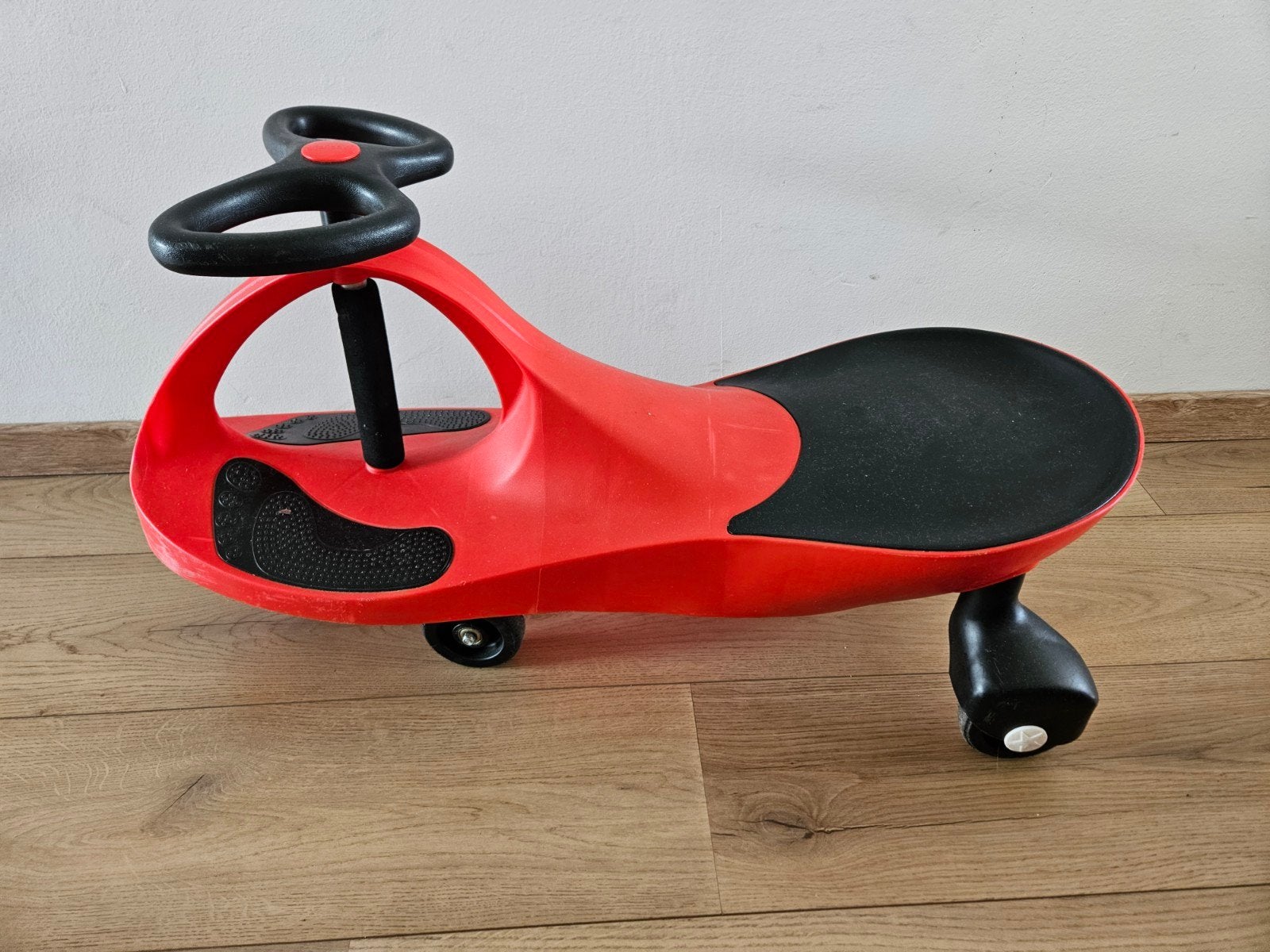 Didicar loopauto/wiebelauto - Rood, Ophalen