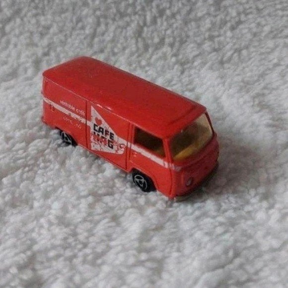 Majorette VW busje Cafe hag, Ophalen of Verzenden, Gebruikt
