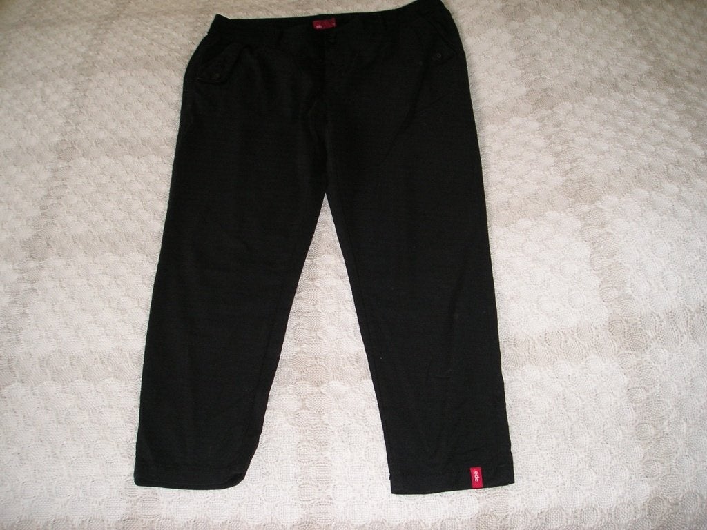 prachtige zwarte broek EDC maat 42, Kleding | Dames, Ophalen, Zwart, Maat 42/44 (L), Zo goed als nieuw