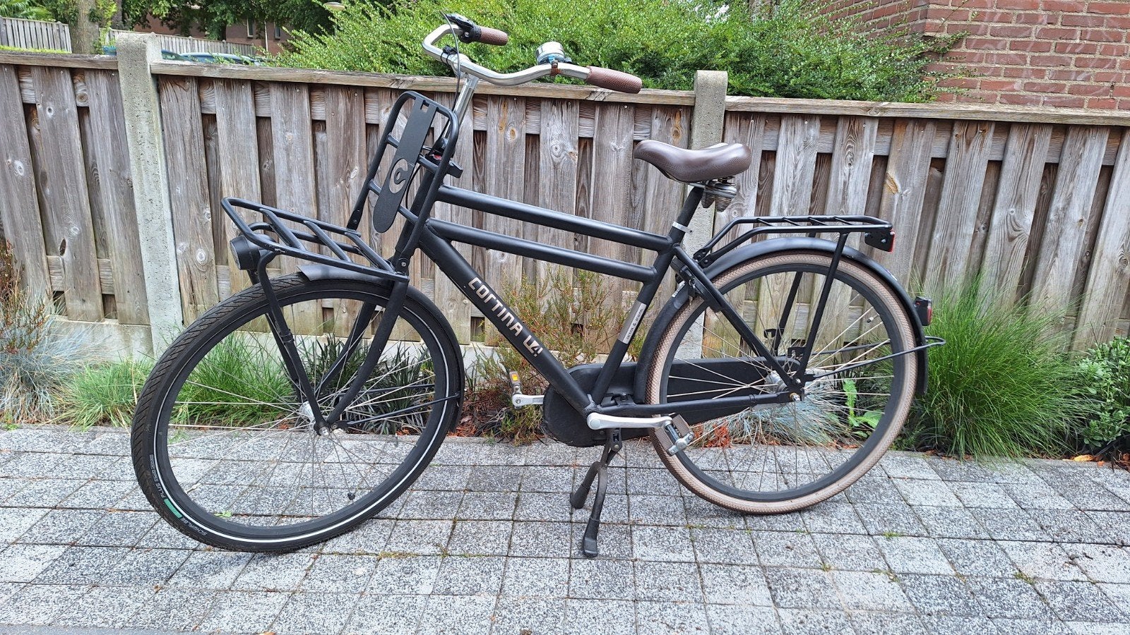 Cortina U4 Transportfiets - 3 versnellingen, 28 inch, 50 cm, Fietsen en Brommers, Terugtraprem, Gebruikt, Cortina U4 transportfiets