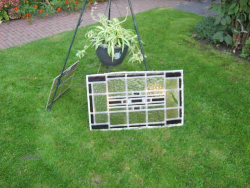 glas in lood, Gebruikt, Minder dan 80 cm, Overige typen, Ophalen of Verzenden