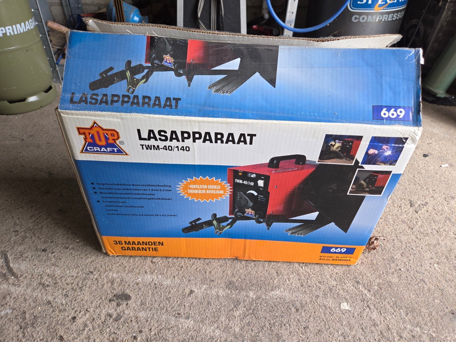Top Craft TWM-40/140 Lasapparaat - Nieuw in doos, Ophalen