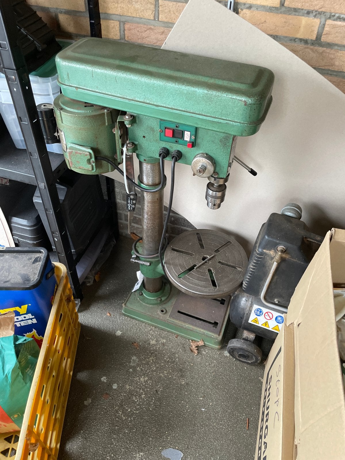 Kolomboormachine - Robuust en Betrouwbaar, Doe-het-zelf en Verbouw, Gereedschap | Boormachines, Ophalen, Gebruikt, 600 watt of meer
