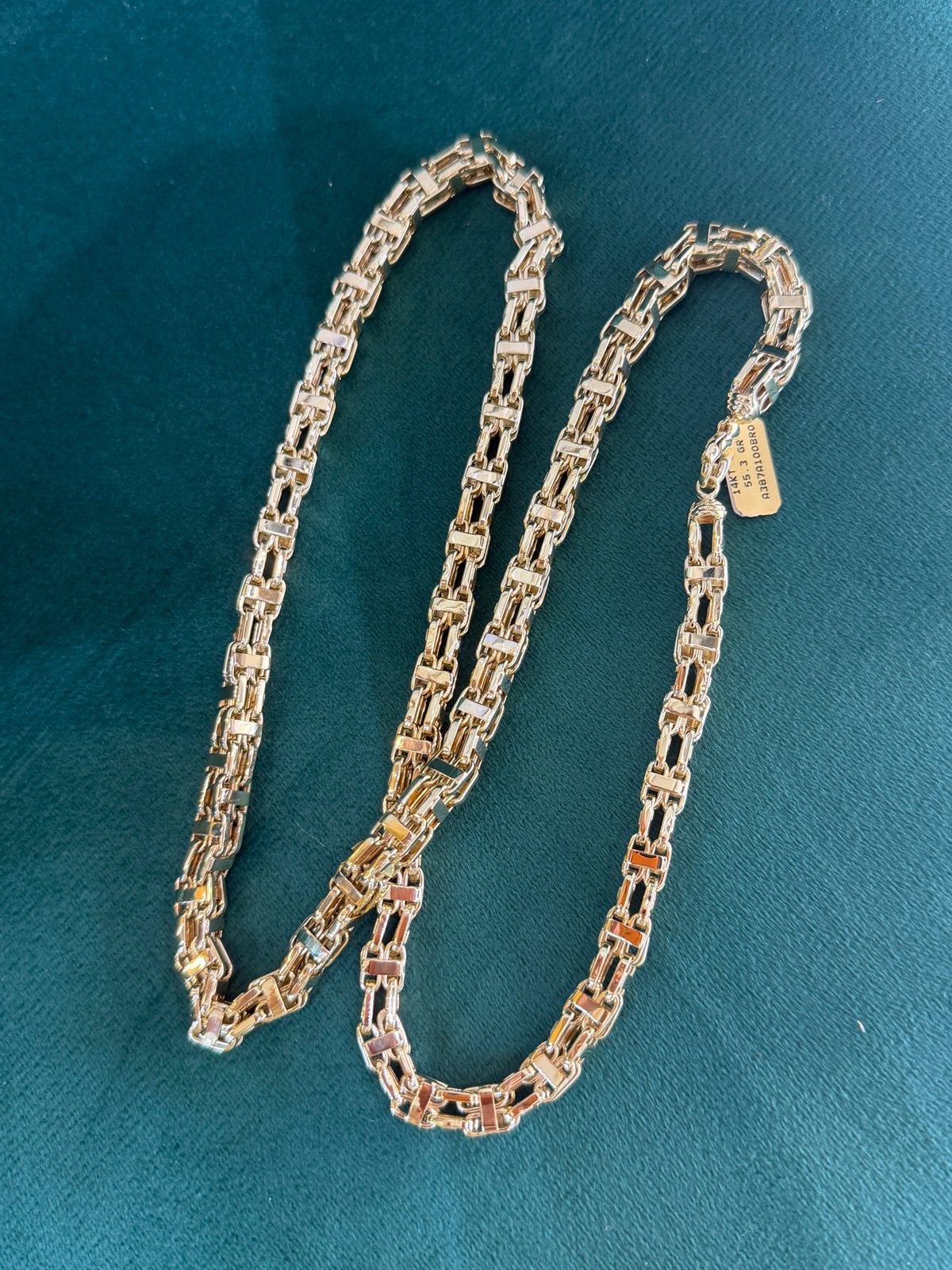14KT Goud - 55.3 Gram - Ketting - MAGNUM, Sieraden, Tassen en Uiterlijk, Kettingen, Ophalen, Zo goed als nieuw, Goud