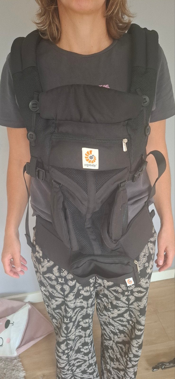 Ergobaby Draagzak - Comfortabel en Ergonomisch, Gebruikt, Buik of Rug, Draagzak, Ophalen