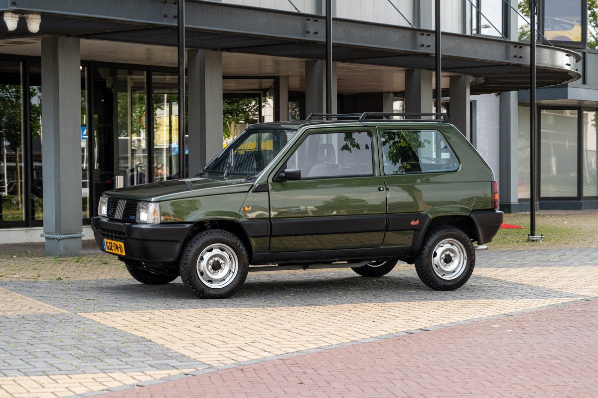 Fiat Panda 1000 I.E. KAT. 4X4 (bj 1988), Lederen bekleding, Gebruikt, Leder, Handgeschakeld