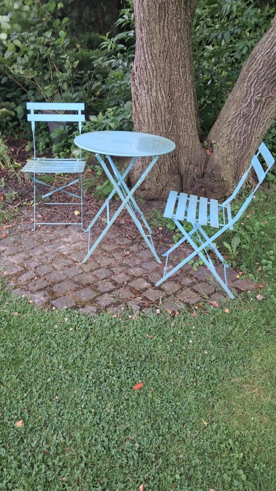 Leuke bistro set, Tuin en Terras, Overige materialen, Gebruikt, Tuinset, Eettafel