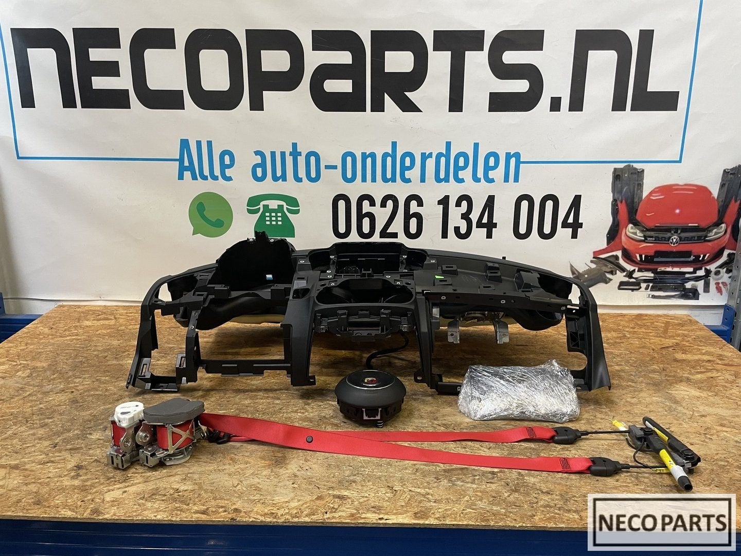 FIAT 500 ABARTH AIRBAG AIRBAGSET ORIGINEEL, Auto-onderdelen, Gebruikt, -, -, Ophalen of Verzenden