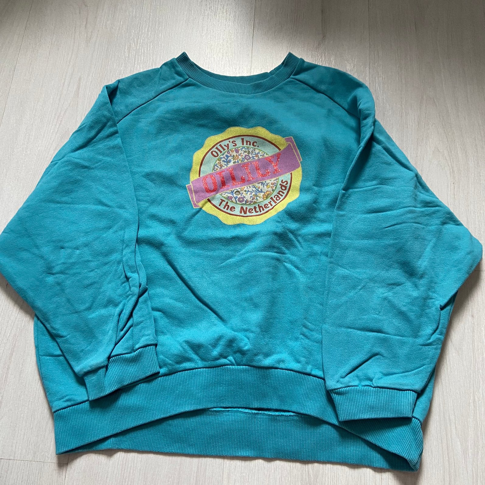 blauwe OILILY trui mt 152, Verzenden, Gebruikt, Meisje, Trui of Vest