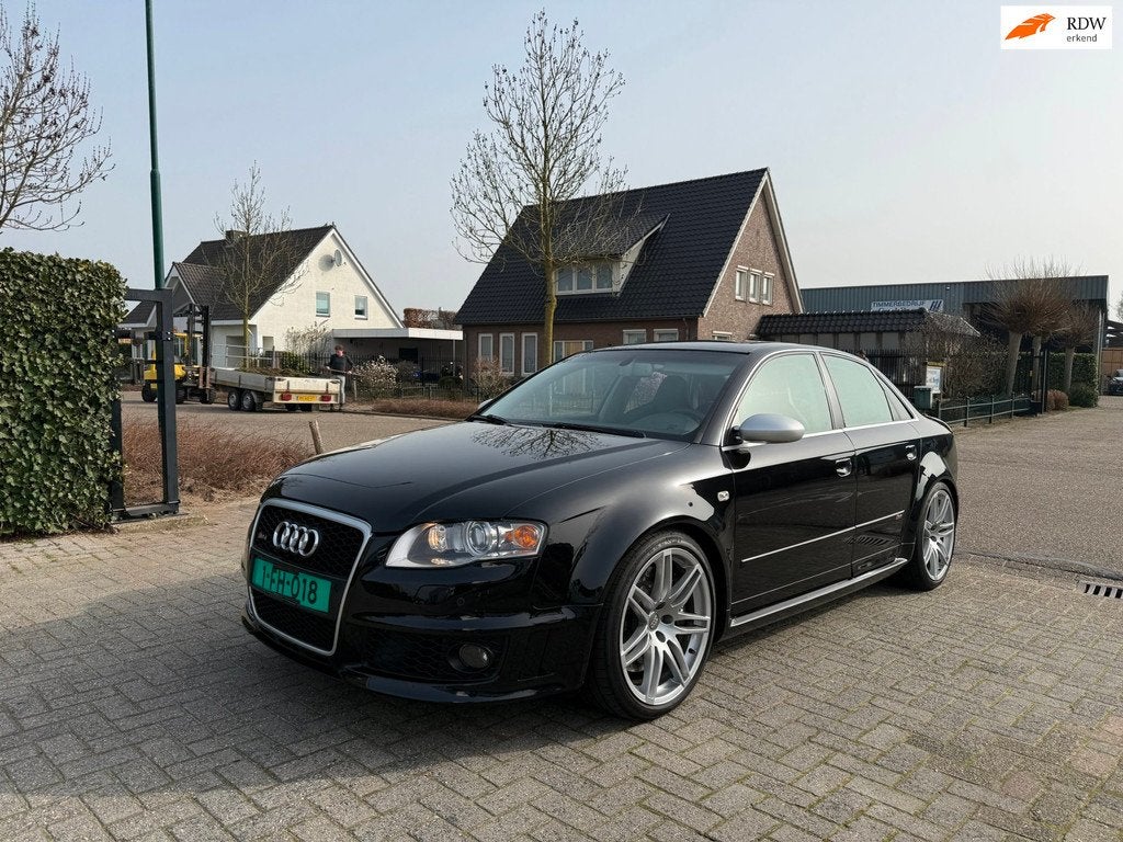 Audi A4 Limousine 4.2 V8 RS 4 quattro | Sedan Prijs incl. BT, Gebruikt, Zwart, Leder, Bedrijf