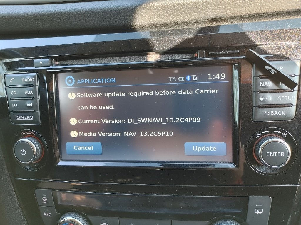 Nissan Navigatie Update SD Kaart Europa, Verzenden, Zo goed als nieuw, Heel Europa, Update