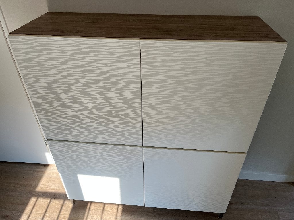 ikea bergmeubel Besta /Laxviken /Stubbarp /Nannarp, Ophalen, 100 tot 150 cm, 100 tot 150 cm, Overige houtsoorten