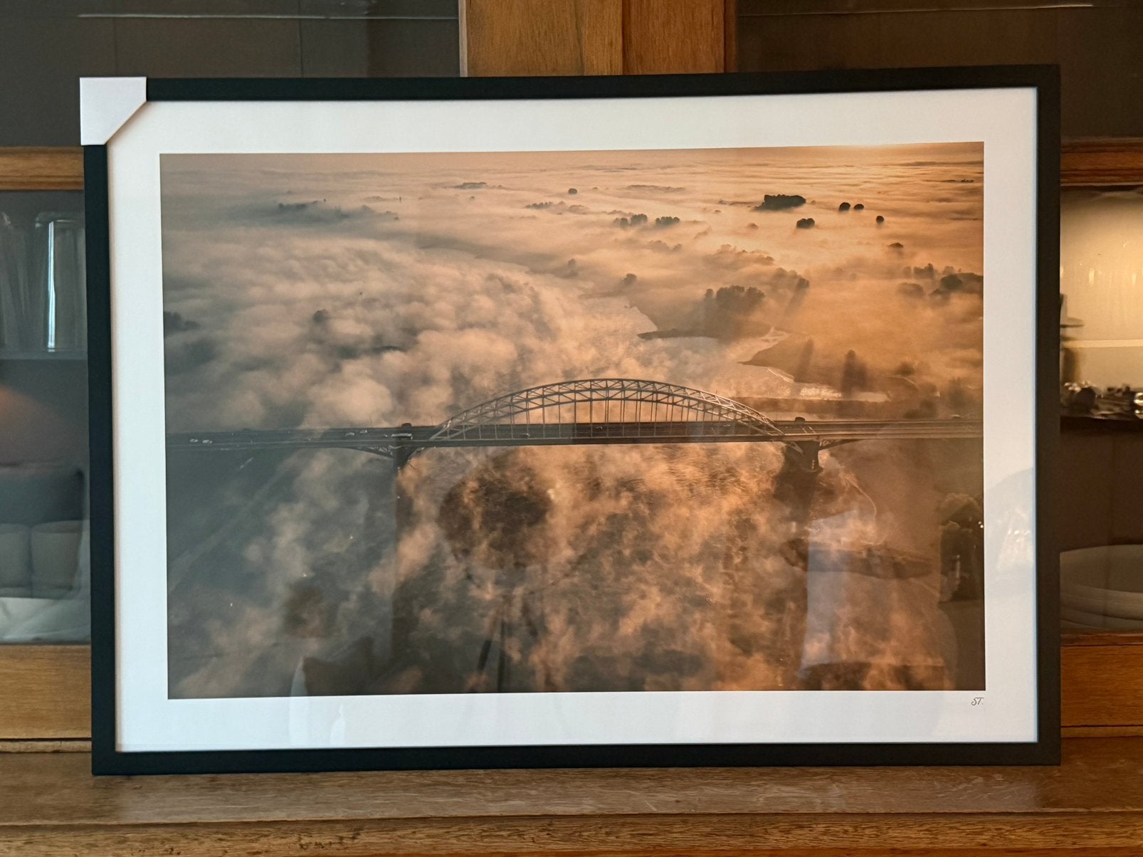 Fotoprent Waalbrug Nijmegen, Ophalen, Nieuw, Foto of Poster
