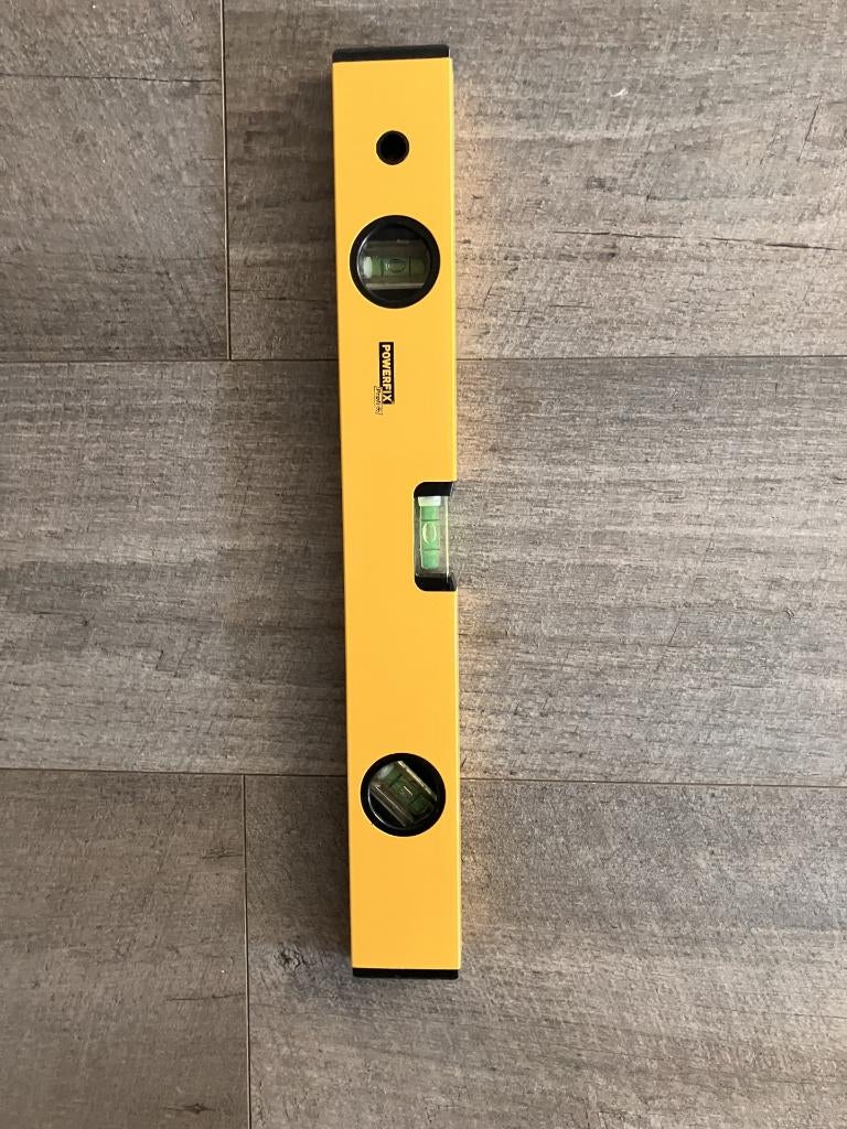 Powerfix Profi waterpas (40 cm): NIEUW, Ophalen of Verzenden, Nieuw, Overige meters