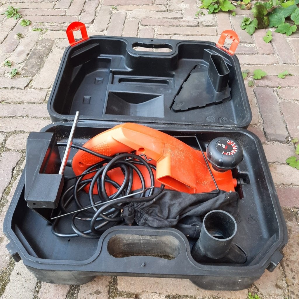 BLACK & DECKER KW712 650W schaafmachine in koffer, Ophalen, Gebruikt, Elektrisch