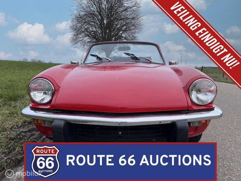 Triumph Spitfire Mk 4 | 1972 | Route 66 Auctions, Overige carrosserieën, Triumph, Zwart, Bedrijf