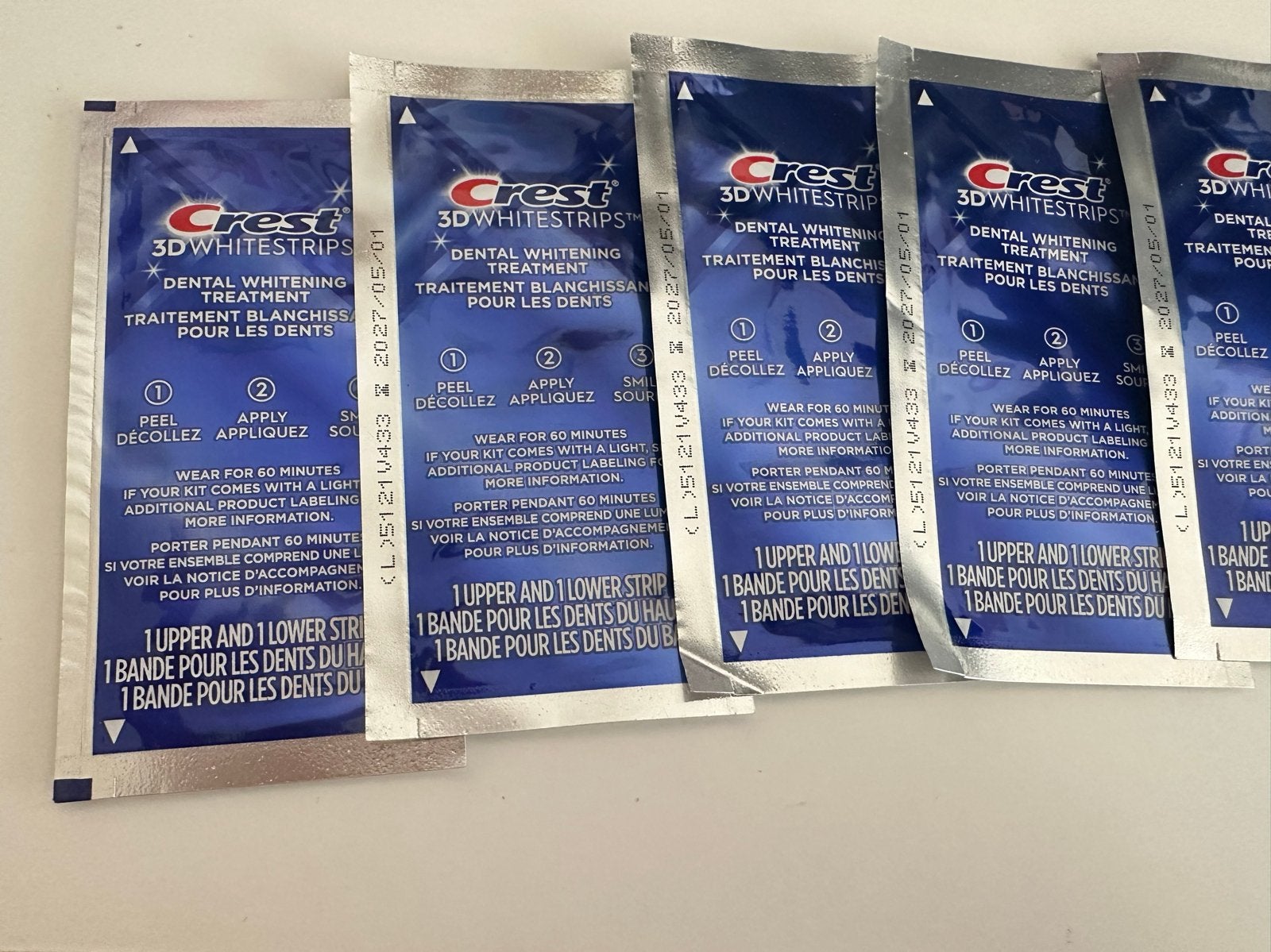 Crest 3D Whitestrips Tandenbleekstrips, Ophalen of Verzenden, Nieuw, Overige typen