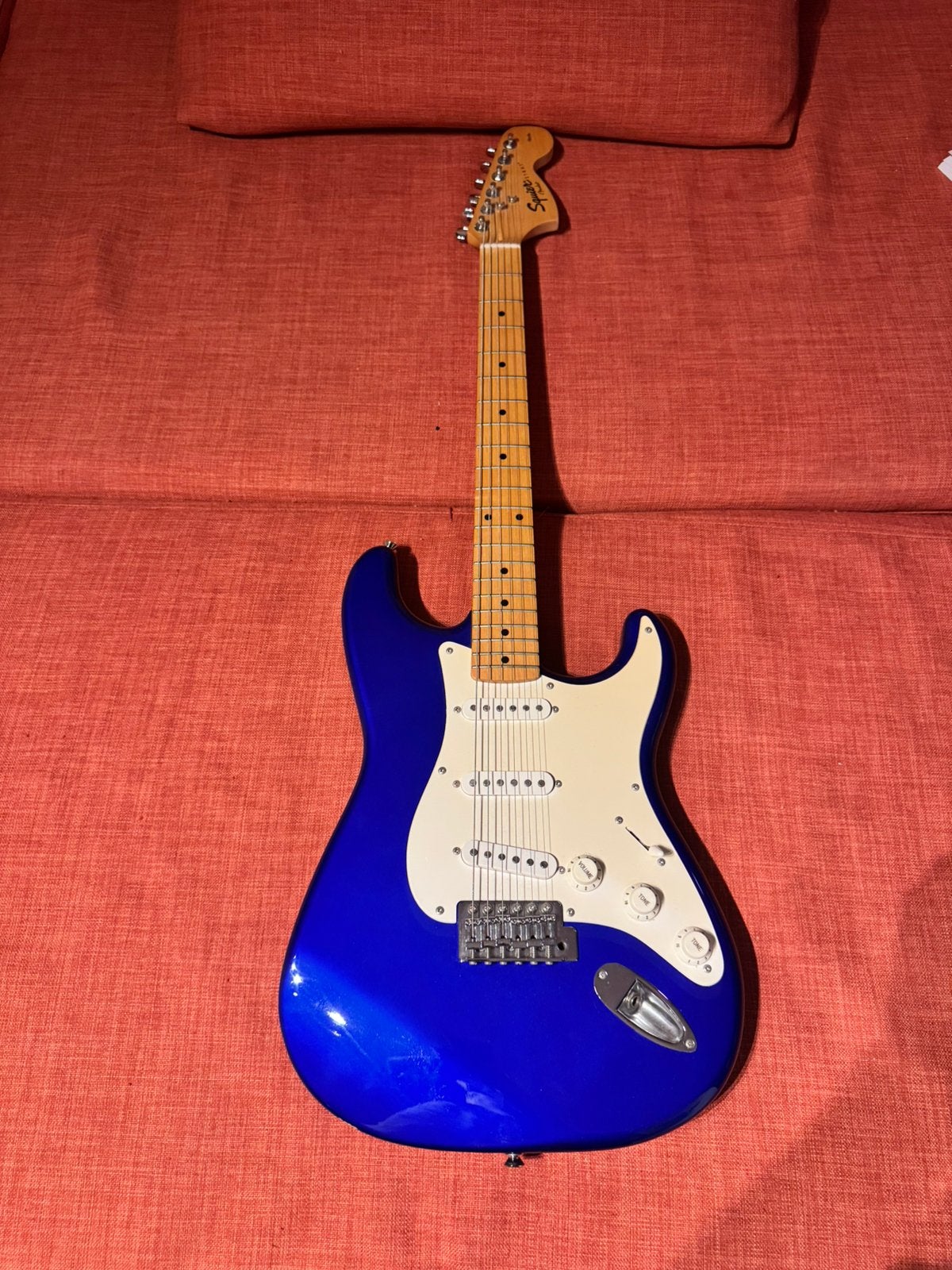 Squier affinity strat, Muziek en Instrumenten, Ophalen, Zo goed als nieuw, Elektrische gitaar