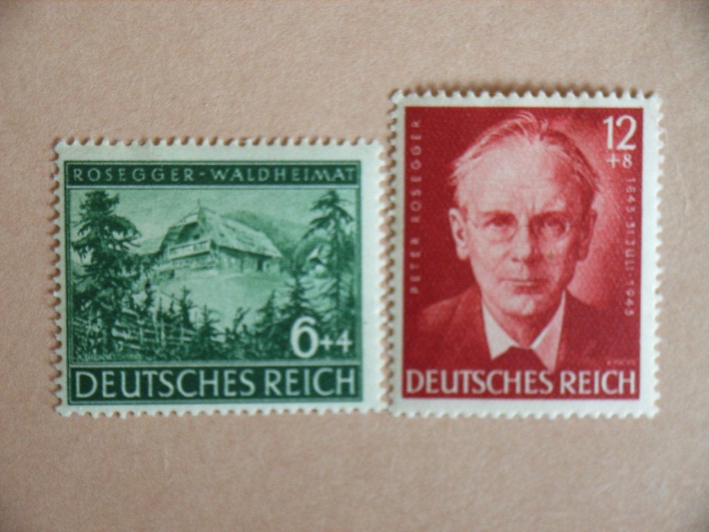KZ   Duitse Reich 855-856 Pf, Ophalen of Verzenden, Duitse Keizerrijk, Postfris