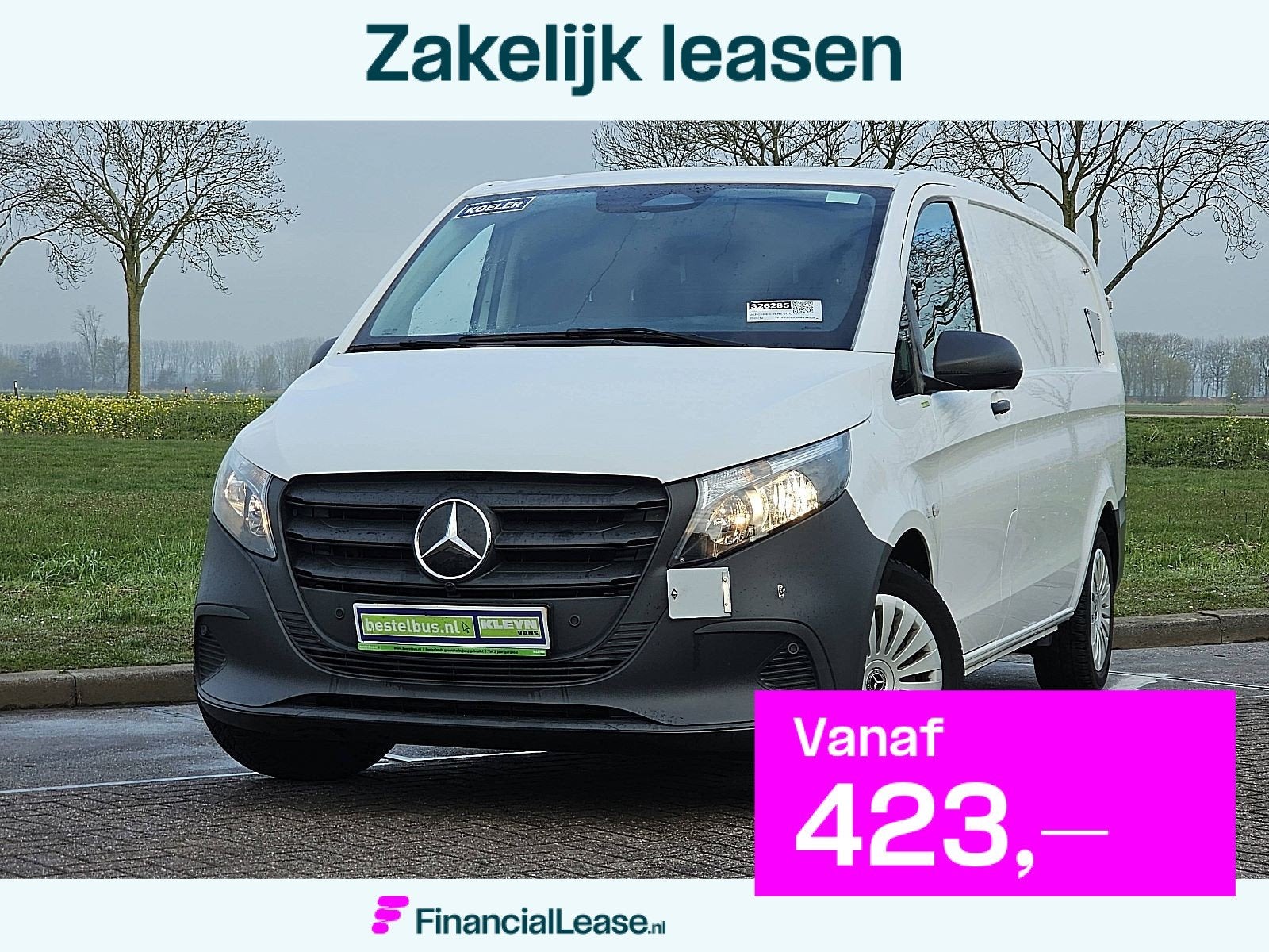 MERCEDES-BENZ VITO 110 veba box xl euro6, Gebruikt, Euro 6, Wit, Bedrijf