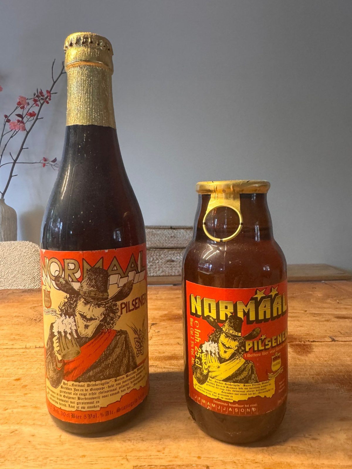Zeldzame Normaal pilsener, gulpener bierbrouwerij jaren 80, Ophalen, Zo goed als nieuw, Flesje(s), Overige merken