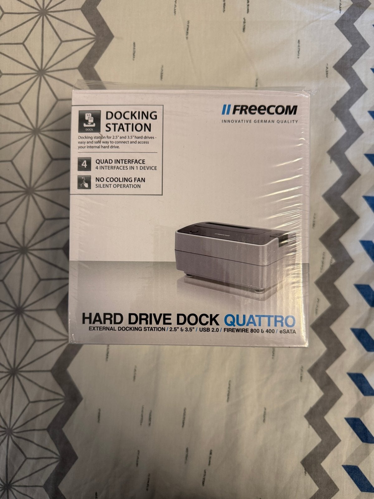 Freecom Hard Drive Dock Quattro - Externe Docking Station, Computers en Software, Verzenden, Nieuw