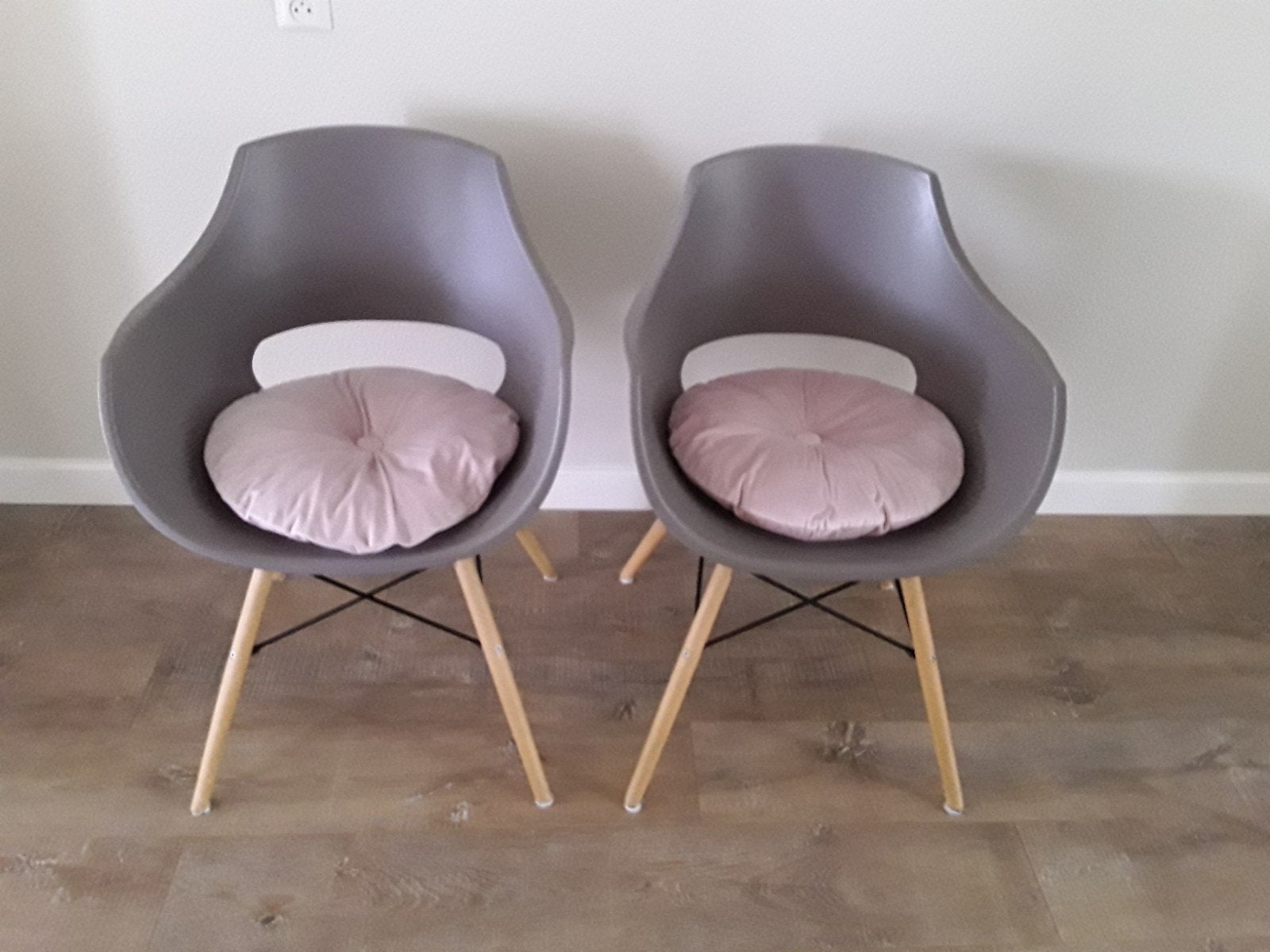Eetkamer stoelen, Ophalen, Wit, Kunststof