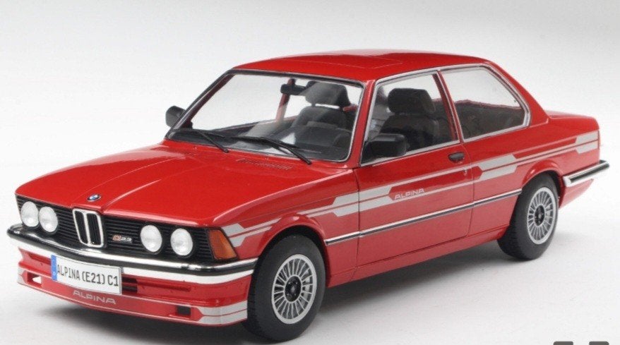 1:18 BMW 323i Alpina Ci 2.3 (E21) Rood Solido, Hobby en Vrije tijd, Ophalen of Verzenden, Nieuw, Auto, Solido