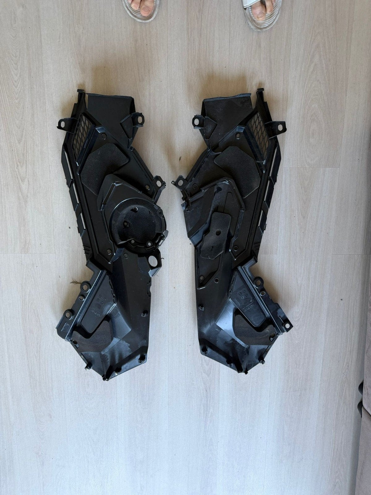 Z.g.a.n. Honda X-ADV Kappen Zwart met Nardo Grey, Ophalen of Verzenden, Gebruikt