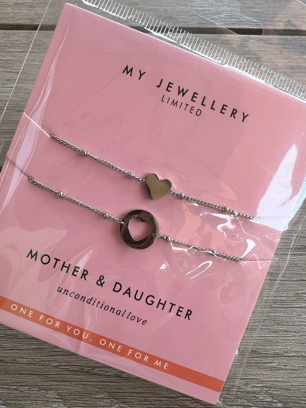 My Jewellery Moeder & Dochter Armbandjes Set Zilver Nieuw, Ophalen of Verzenden, Nieuw, Zilver, Met bedels of kralen