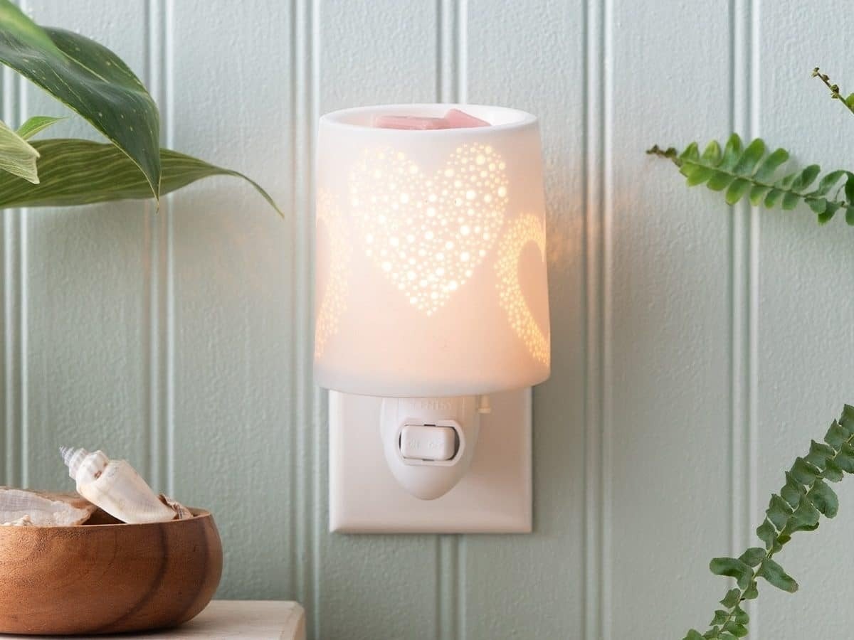 Scentsy mini warmer Heart to Heart NIEUW €20, Huis en Inrichting, Ophalen of Verzenden, Nieuw