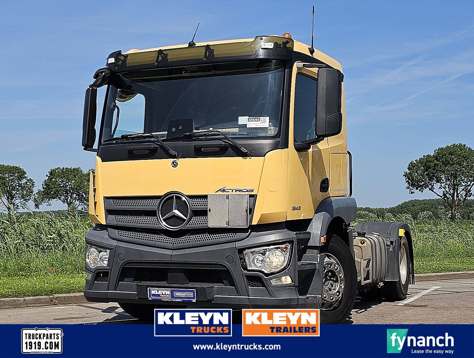 MERCEDES-BENZ ACTROS 1843, Automaat, Euro 6, 428 pk, Bedrijf