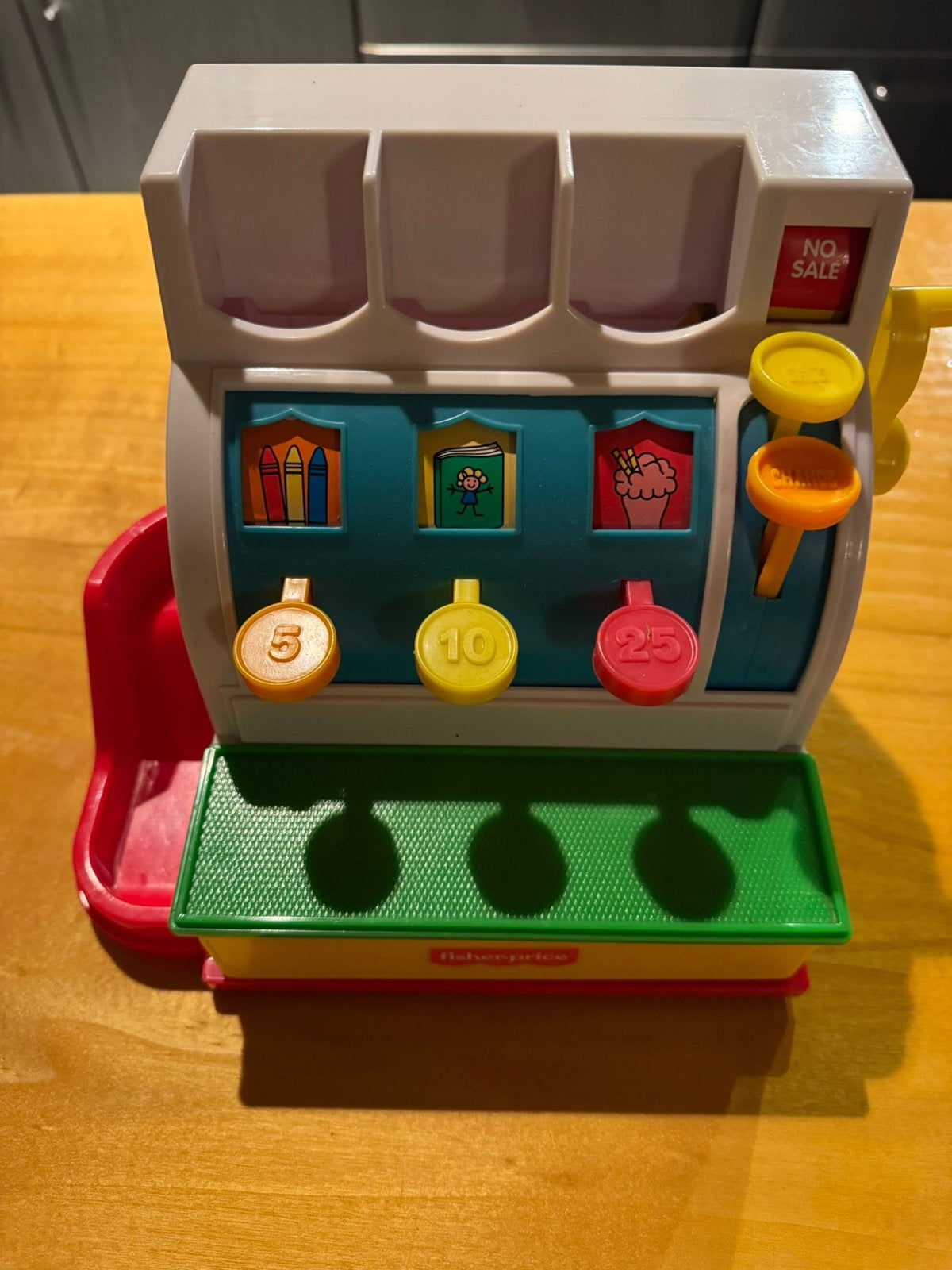 Fisher Price kassa, Kinderen en Baby's, Ophalen, Zo goed als nieuw, Speelset