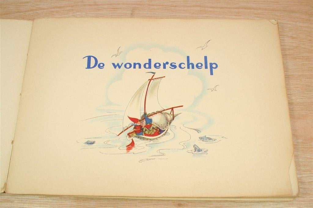 De Wonderschelp — Piggelmee Van Nelle Plaatjesalbum Vintage, Ophalen of Verzenden, Gelezen