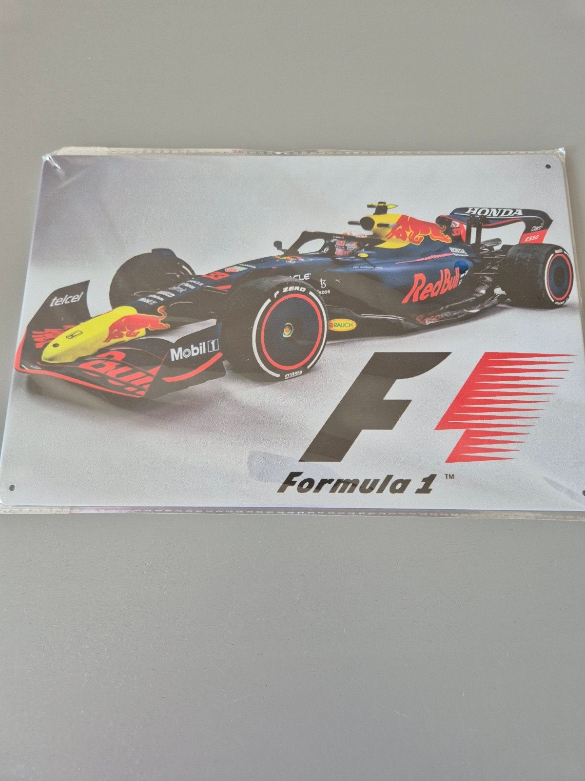 Metalen Plaat Max Verstappen Formule 1 Red Bull Racing, Ophalen of Verzenden, Nieuw, Formule 1