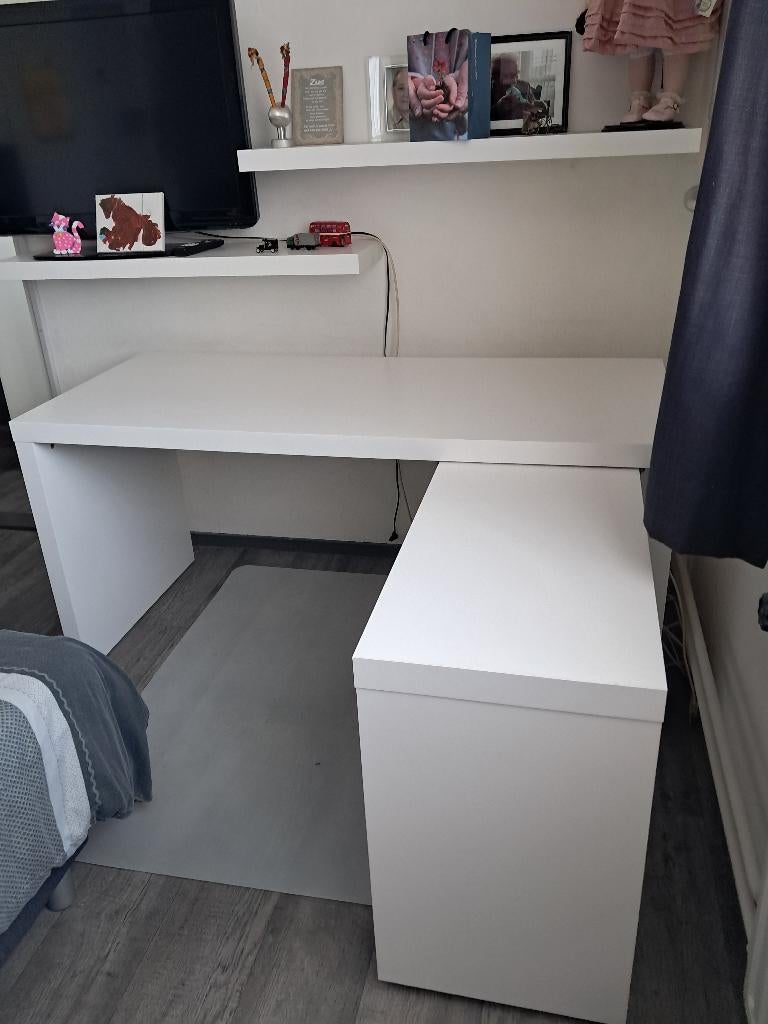 Bureau, Ophalen, Gebruikt, Hoekbureau, IKEA
